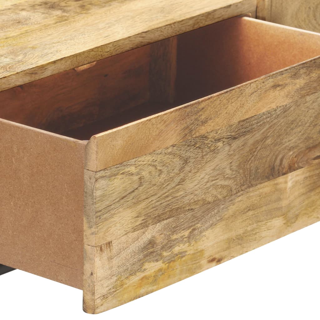 vidaXL Stolik konsola, 100 x 35 x 76 cm, lite drewno mango