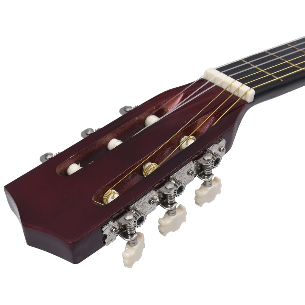 vidaXL Gitara klasyczna dla początkujących, 4/4, 39", z pokrowcem