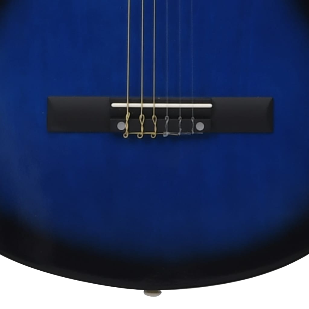 vidaXL Gitara klasyczna dla początkujących, 4/4, 39", z pokrowcem