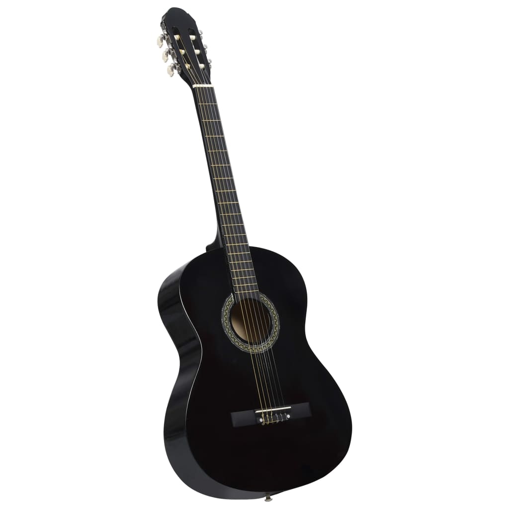 vidaXL Gitara klasyczna dla początkujących, 4/4, 39", z pokrowcem
