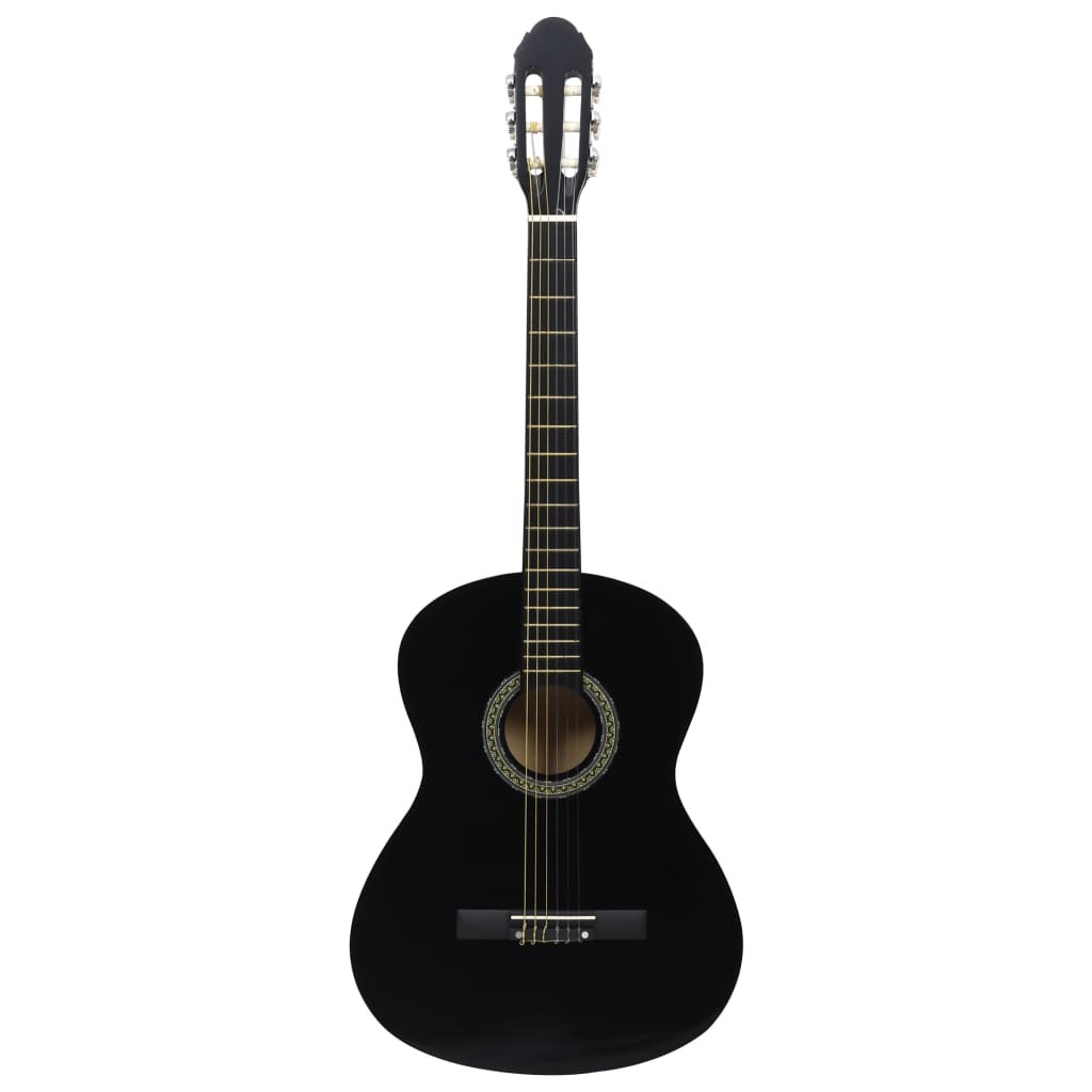 vidaXL Gitara klasyczna dla początkujących, 4/4, 39", z pokrowcem
