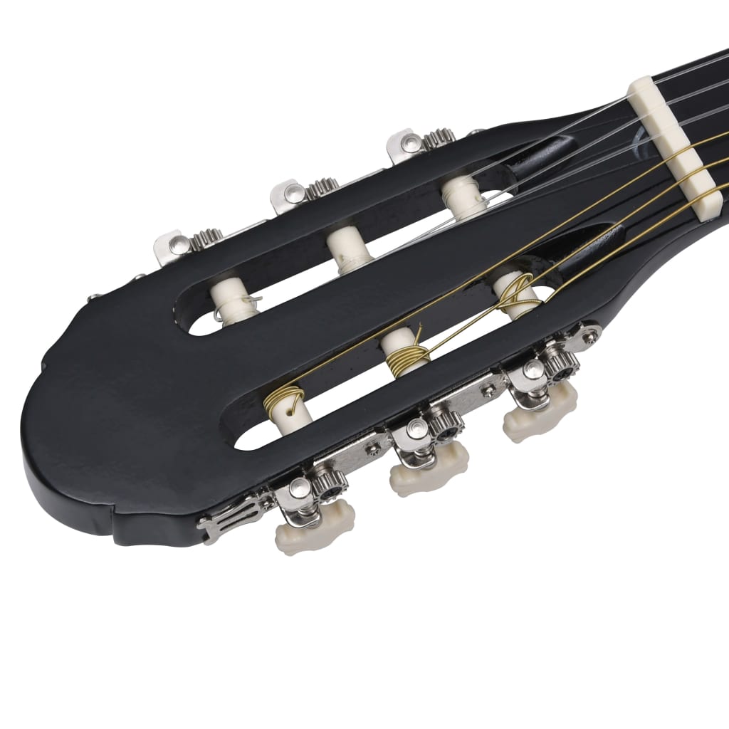 vidaXL Gitara klasyczna dla początkujących, 4/4, 39", z pokrowcem