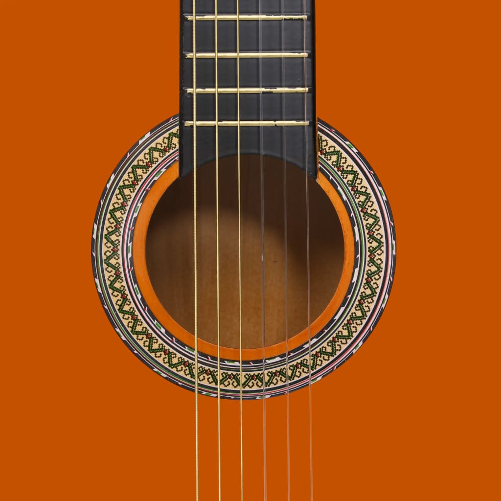 vidaXL Gitara klasyczna dla początkujących, 4/4, 39", z pokrowcem
