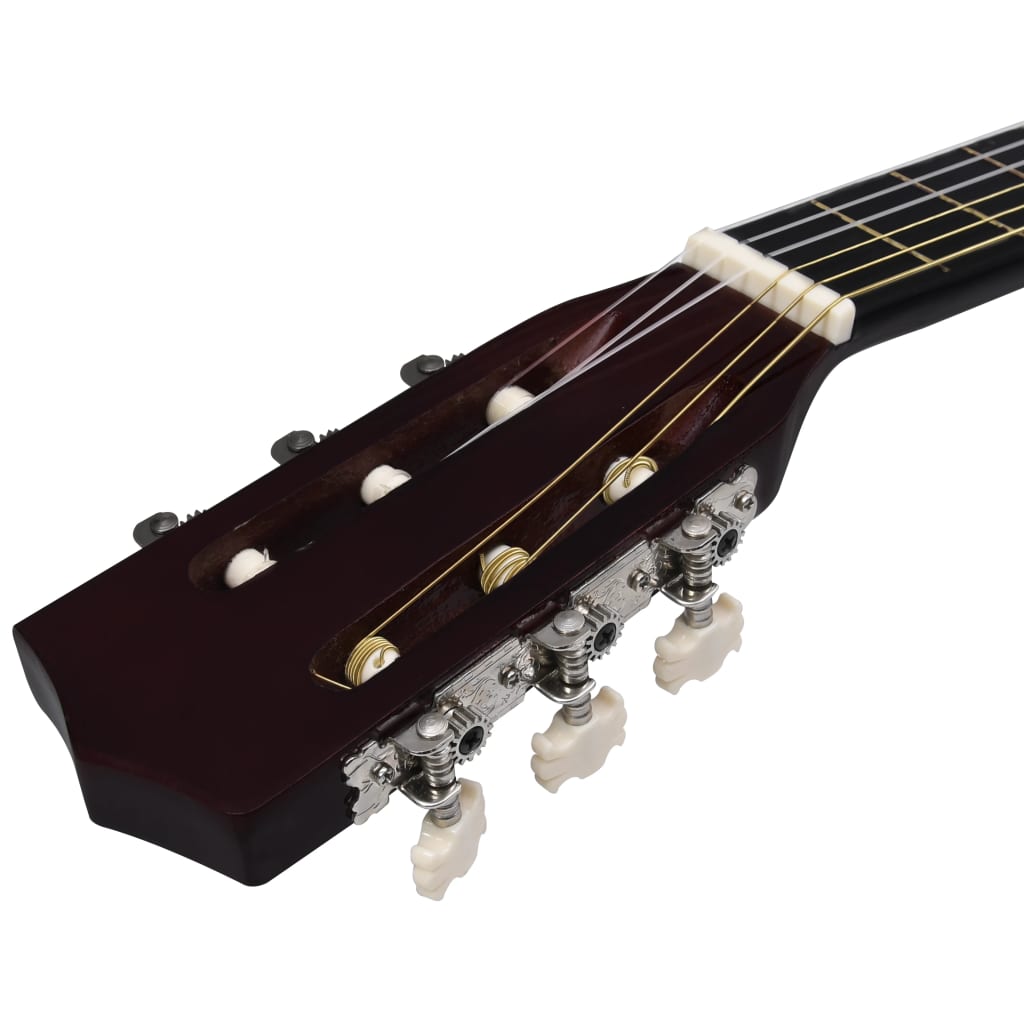 vidaXL Gitara klasyczna dla początkujących i dzieci, 1/2, z pokrowcem