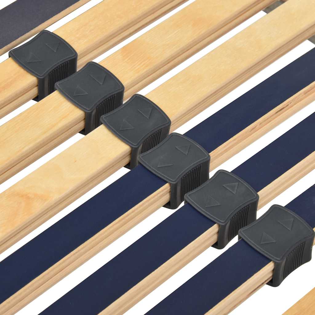 vidaXL Elektryczny stelaż do łóżka z 42 listwami, 7 stref, 80 x 200 cm