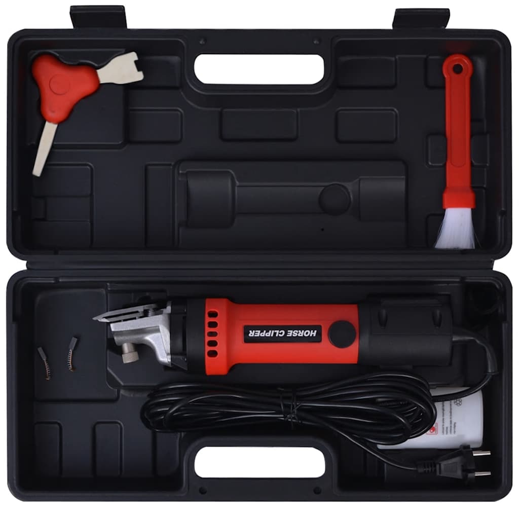 vidaXL Maszynka do strzyżenia koni, 6 części, 550 W