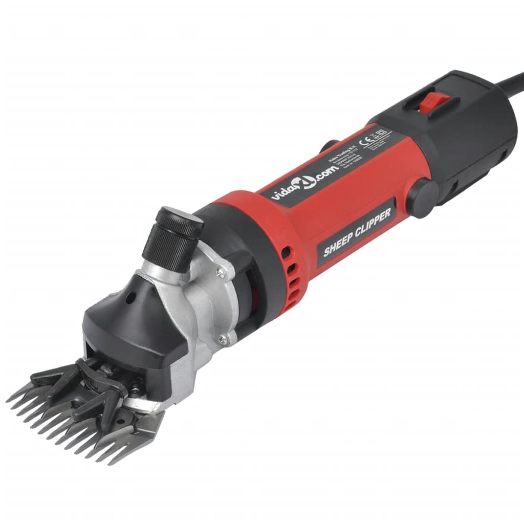 vidaXL 7-częściowa maszynka do strzyżenia owiec, 550 W