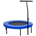 vidaXL Trampolina fitness, uchwyt i nakładka zabezpieczająca, 102 cm