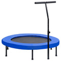 vidaXL Trampolina fitness z uchwytem i nakładką ochronną, 122 cm