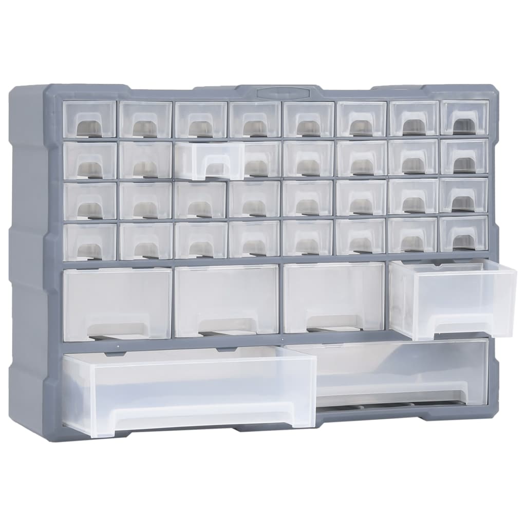 vidaXL Organizer z 38 szufladkami, 52x16x37,5 cm
