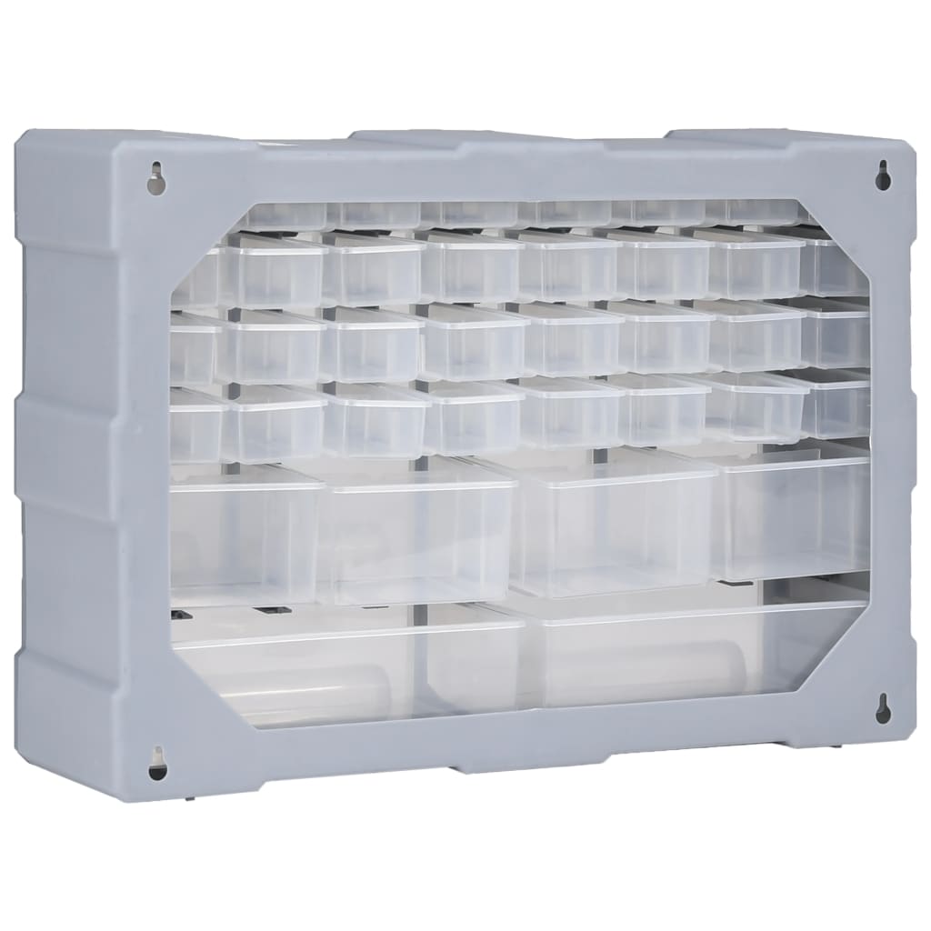 vidaXL Organizer z 38 szufladkami, 52x16x37,5 cm