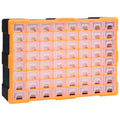 vidaXL Organizer z 64 szufladkami, 52x16x37,5 cm