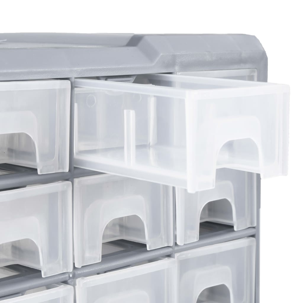 vidaXL Organizer z 64 szufladkami, 52x16x37,5 cm