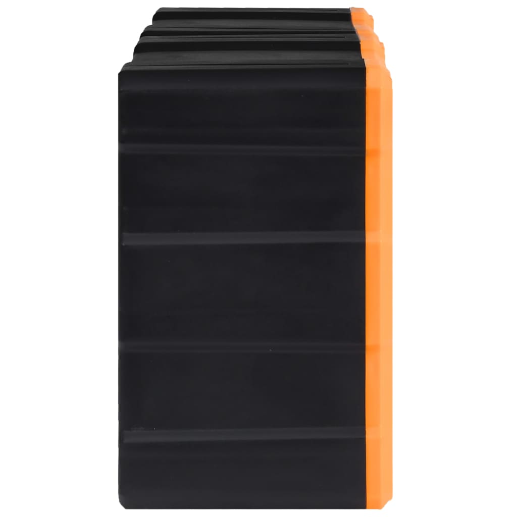 vidaXL Organizery z 12 szufladkami, 2 szt, 26,5x16x26 cm