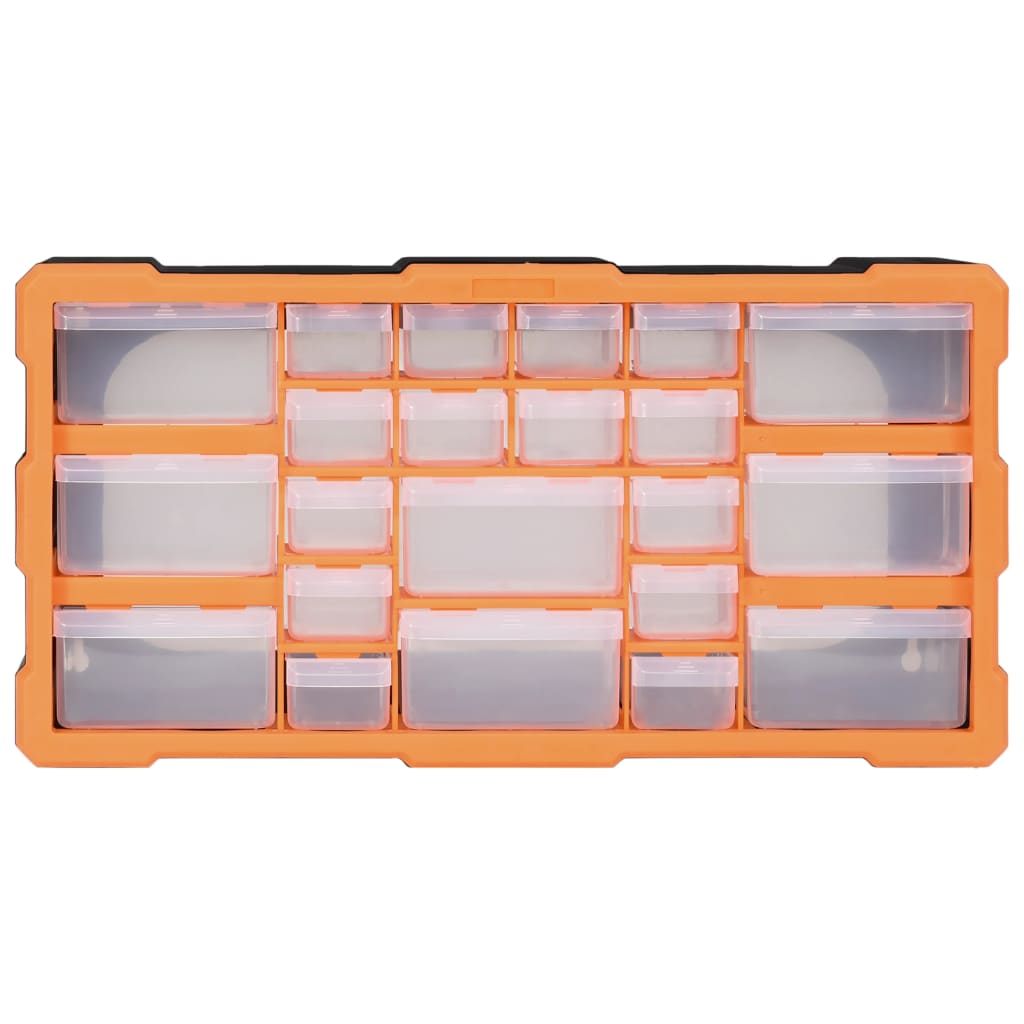 vidaXL Organizer z 22 szufladkami, 49x16x25,5 cm