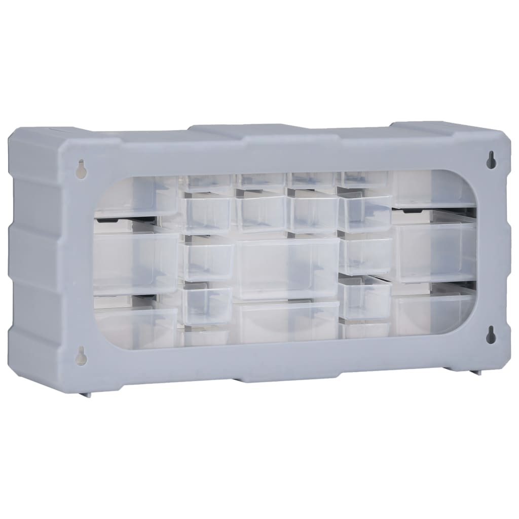 vidaXL Organizer z 22 szufladkami, 49x16x25,5 cm