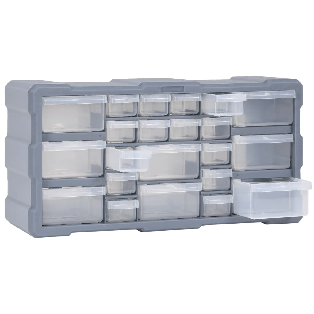 vidaXL Organizer z 22 szufladkami, 49x16x25,5 cm
