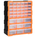 vidaXL Organizer z 39 szufladkami, 38x16x47 cm