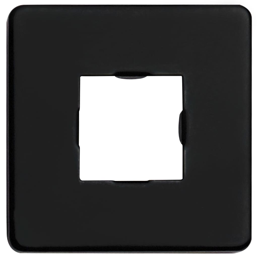 vidaXL Ramię do deszczownicy, kwadratowe, stal 201, czarne, 30 cm
