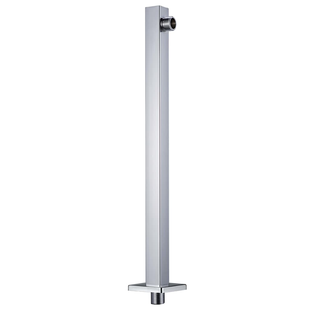 vidaXL Ramię do deszczownicy, kwadratowe, stal 201, srebrne, 40 cm