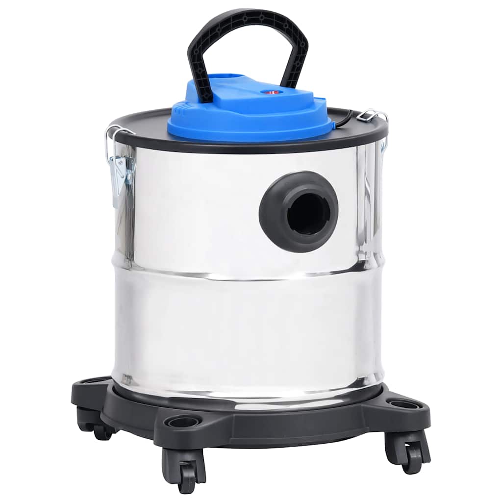 vidaXL Odkurzacz do popiołu, filtr HEPA, 1200 W, 20 L, stal nierdzewna