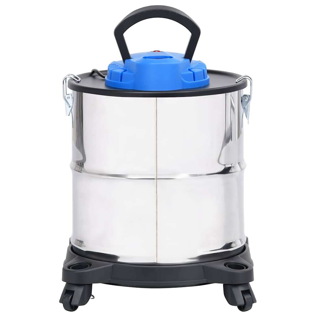 vidaXL Odkurzacz do popiołu, filtr HEPA, 1200 W, 20 L, stal nierdzewna