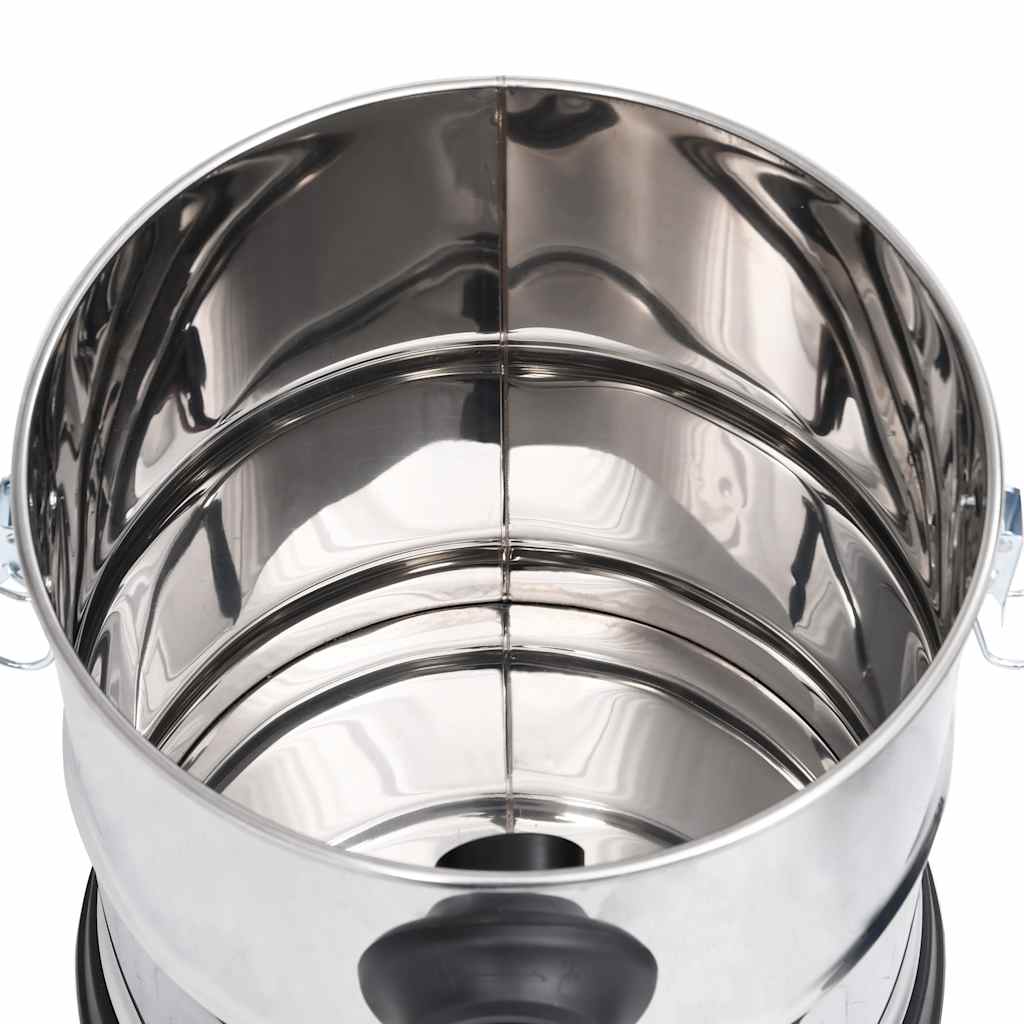 vidaXL Odkurzacz do popiołu, filtr HEPA, 1200 W, 20 L, stal nierdzewna