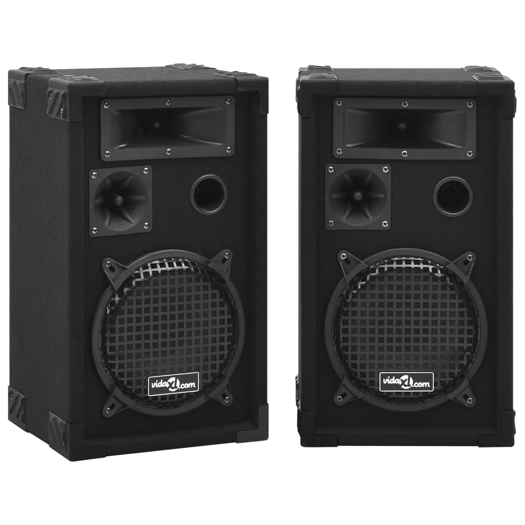 vidaXL Profesjonalne, sceniczne głośniki pasywne HiFi, 2 szt., 800 W