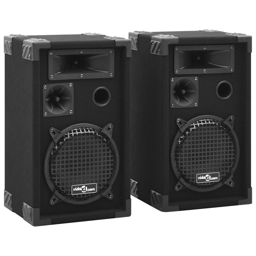 vidaXL Profesjonalne, sceniczne głośniki pasywne HiFi, 2 szt., 800 W