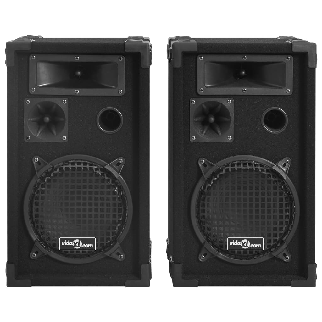 vidaXL Profesjonalne, sceniczne głośniki pasywne HiFi, 2 szt., 800 W