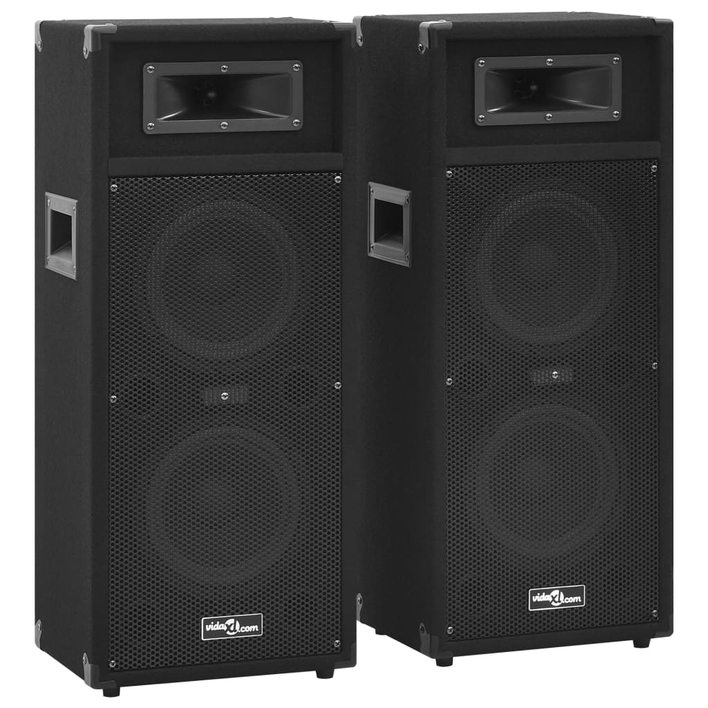 vidaXL Profesjonalne, sceniczne głośniki pasywne HiFi, 2 szt., 1000 W