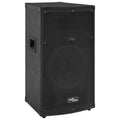 vidaXL Profesjonalny głośnik pasywny HiFi, 1000 W, czarny, 37x37x64 cm