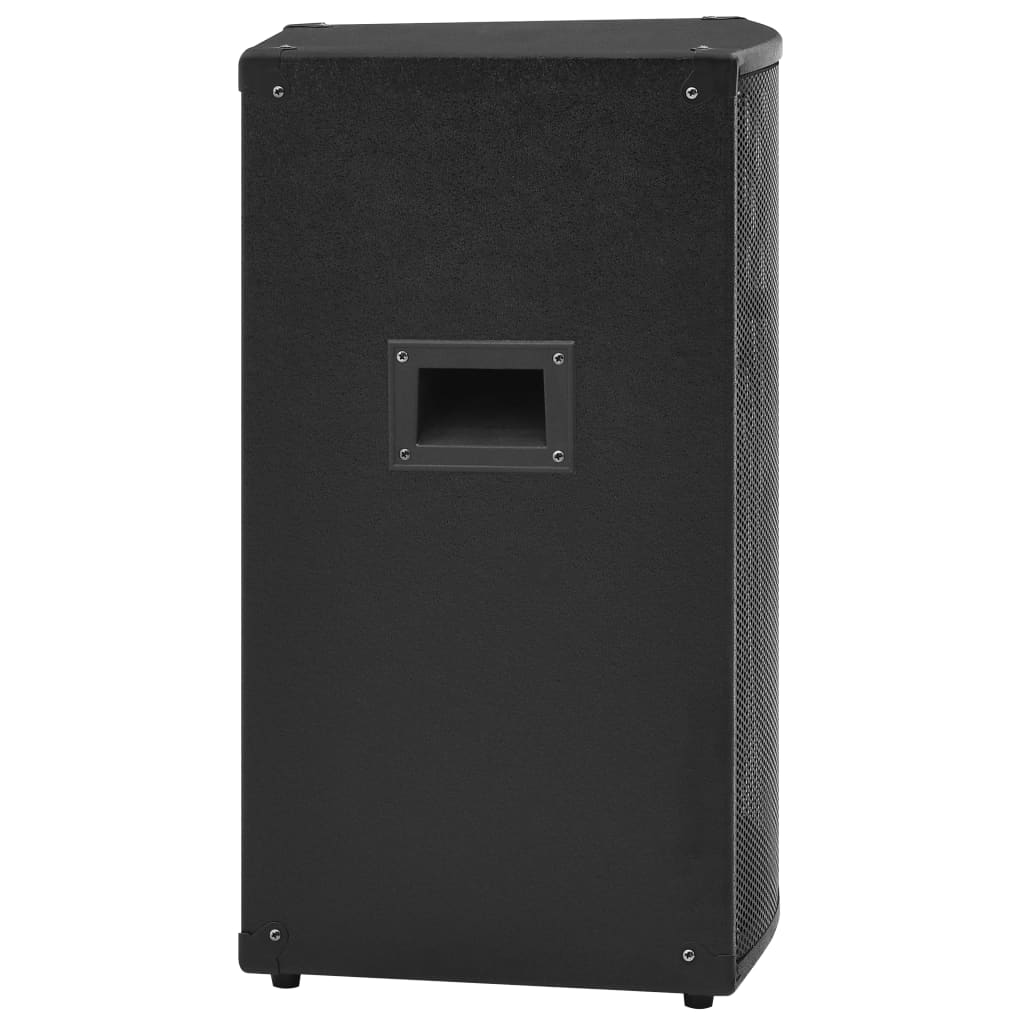 vidaXL Profesjonalny głośnik pasywny HiFi, 1000 W, czarny, 37x37x64 cm