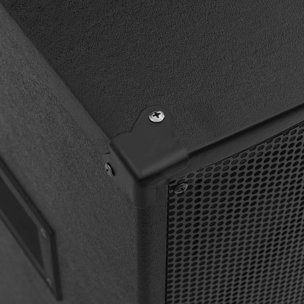 vidaXL Profesjonalny głośnik pasywny HiFi, 1000 W, czarny, 37x37x64 cm