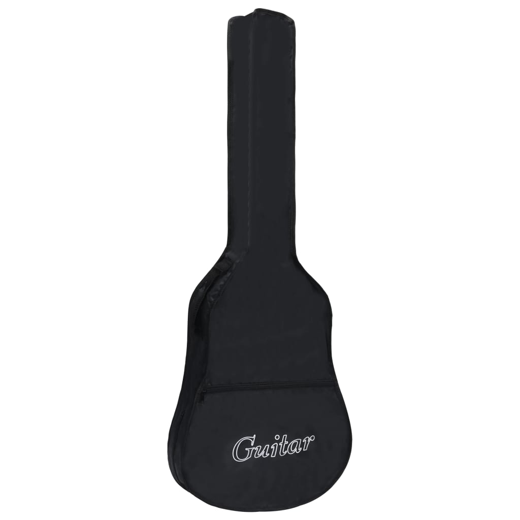 vidaXL Gitara klasyczna dla początkujących z torbą, czarna, 3/4, 36"