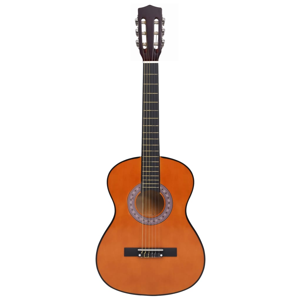 vidaXL Gitara klasyczna dla początkujących, 3/4, 36", z pokrowcem