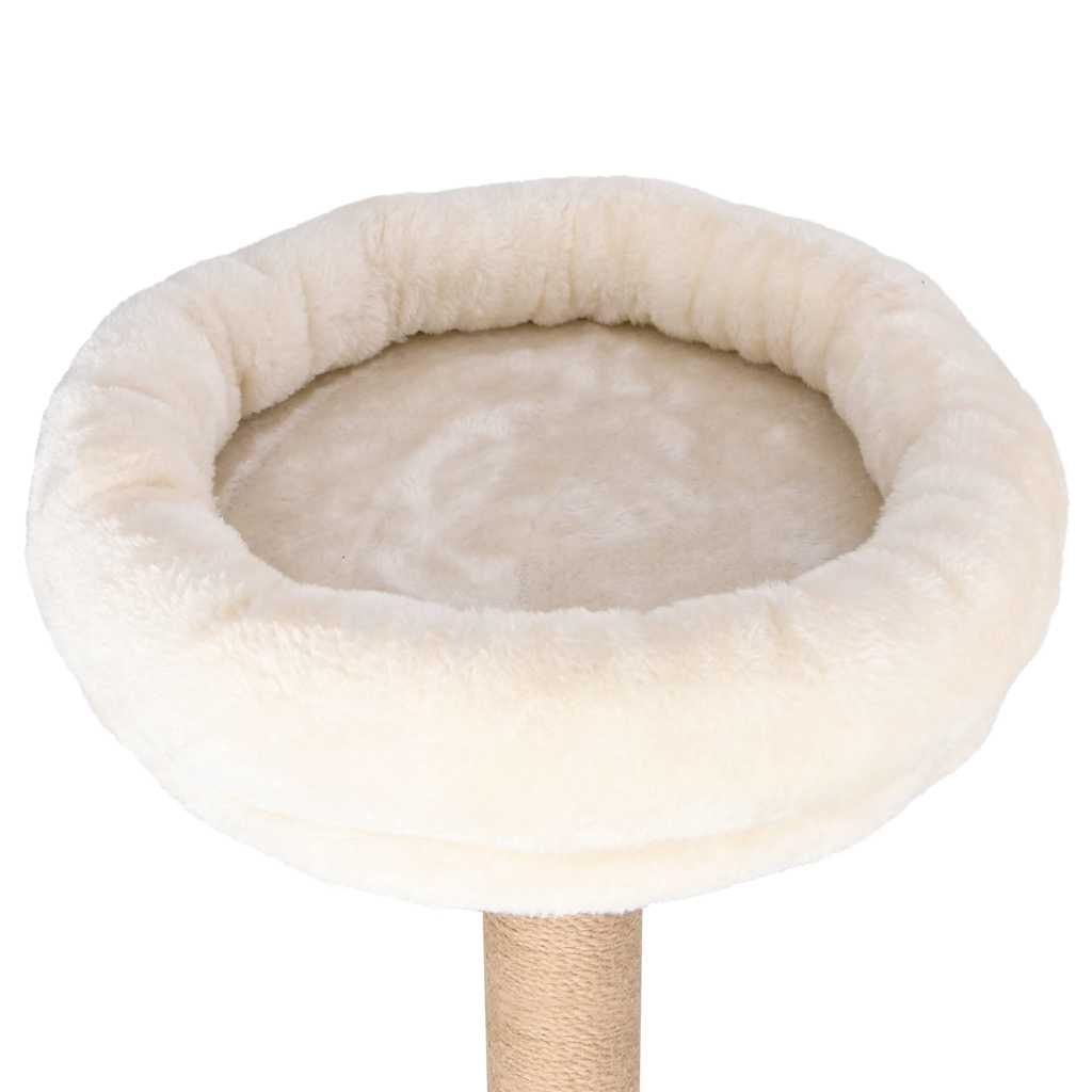 vidaXL Drzewko dla kota z poduszką i słupkiem, 148 cm, trawa morska