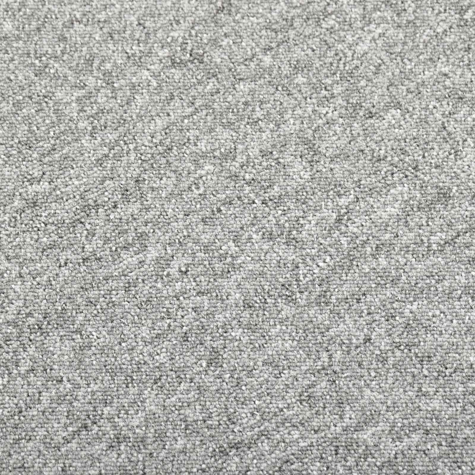 vidaXL Dywan 20 pcs Jasnoszary 50 x 50 cm 100% polipropylen