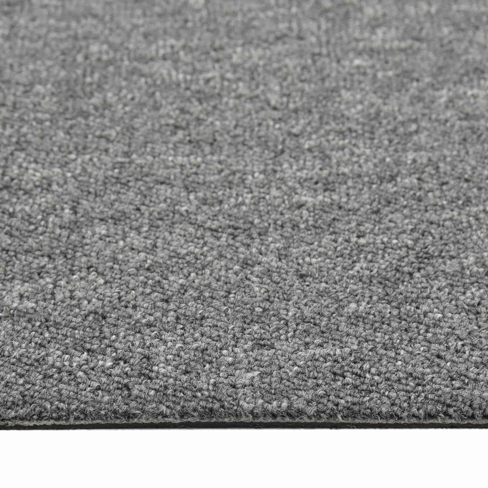 vidaXL Dywan 20 pcs Szary 50 x 50 cm 100% polipropylen