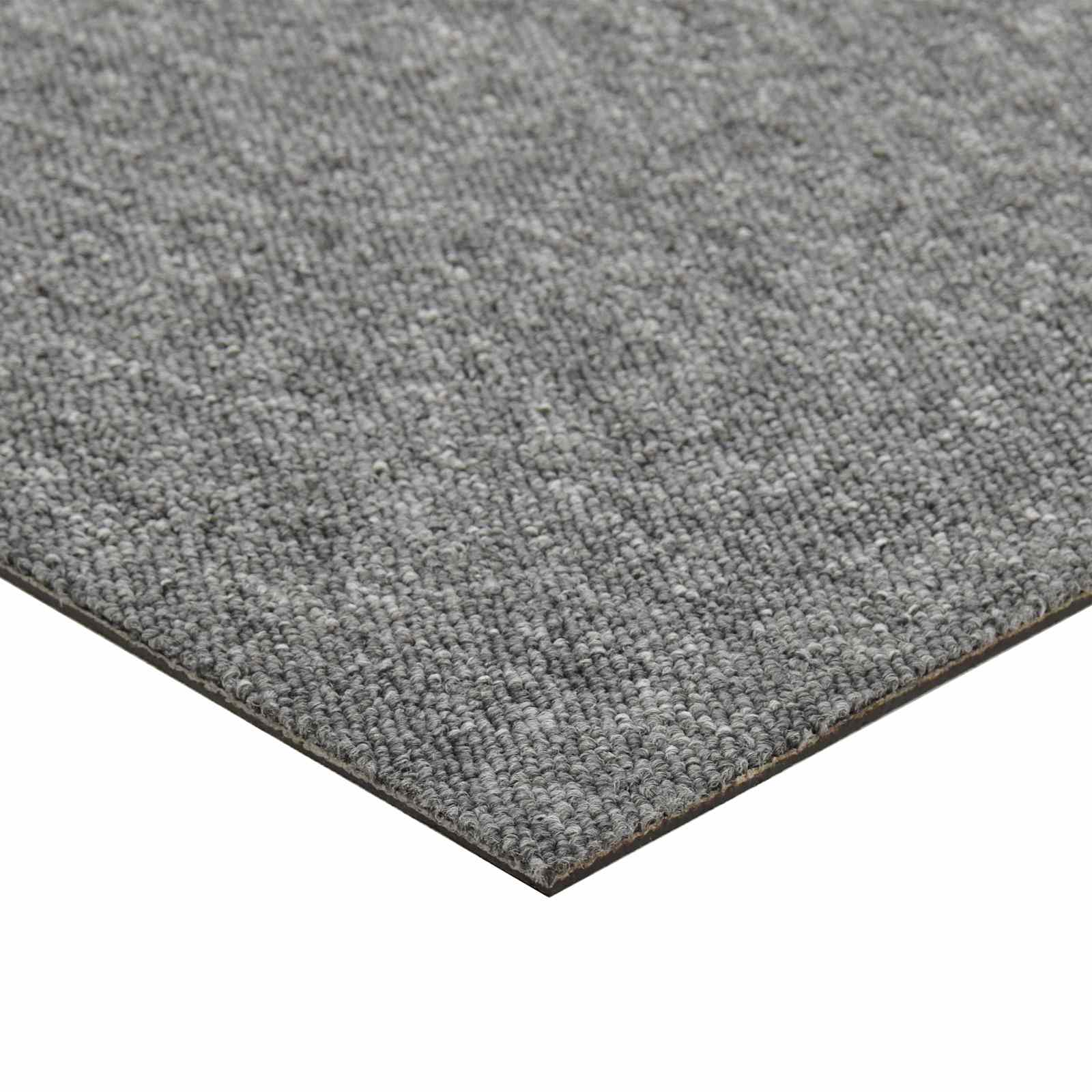 vidaXL Dywan 20 pcs Szary 50 x 50 cm 100% polipropylen