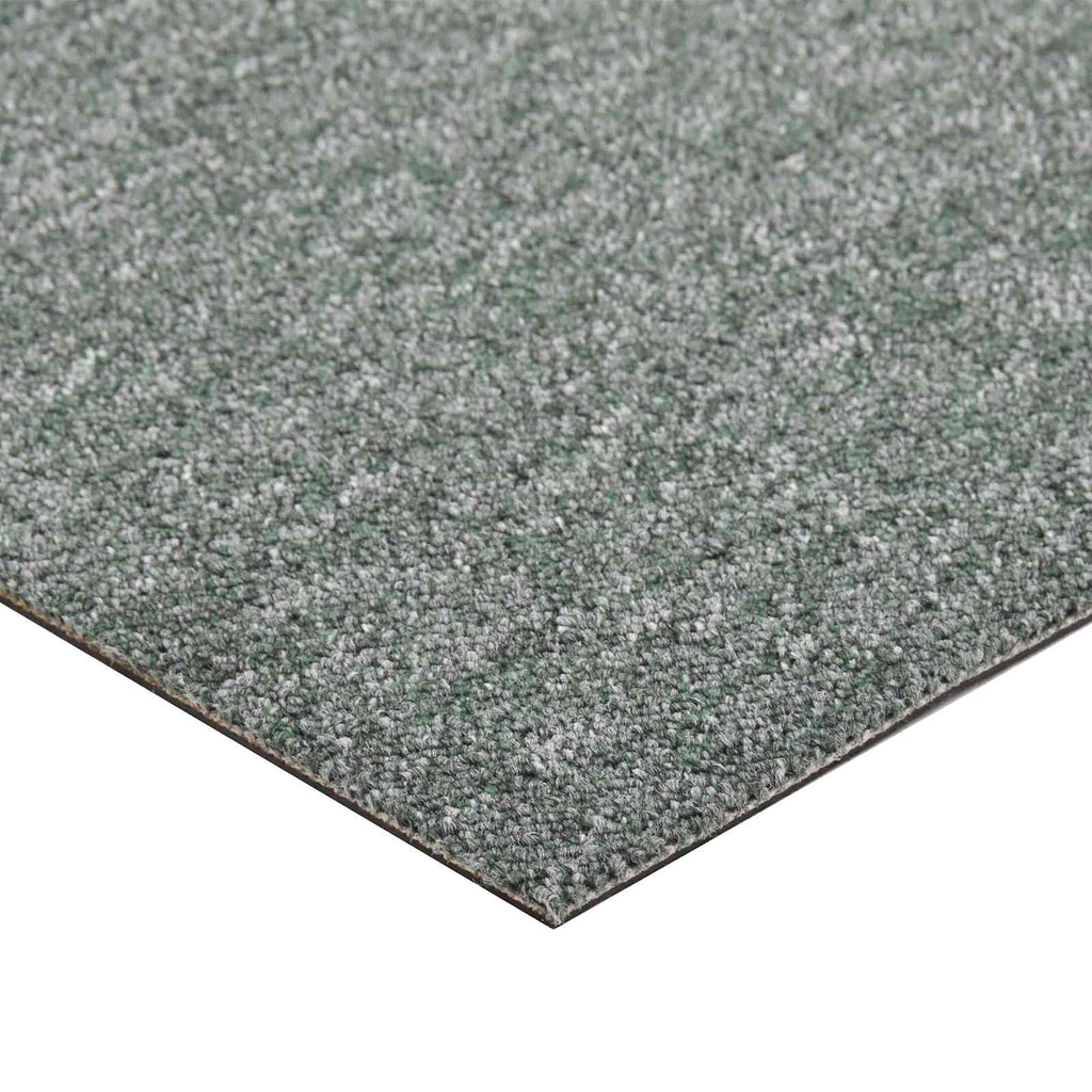vidaXL Dywan 20 pcs Zielony 50 x 50 cm 100% polipropylen