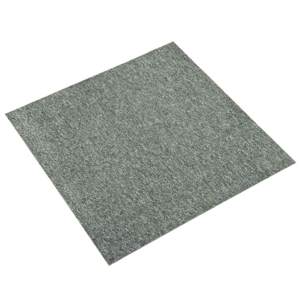 vidaXL Dywan 20 pcs Zielony 50 x 50 cm 100% polipropylen