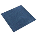 vidaXL Dywan 20 pcs Ciemnoniebieski 50 x 50 cm 100% polipropylen