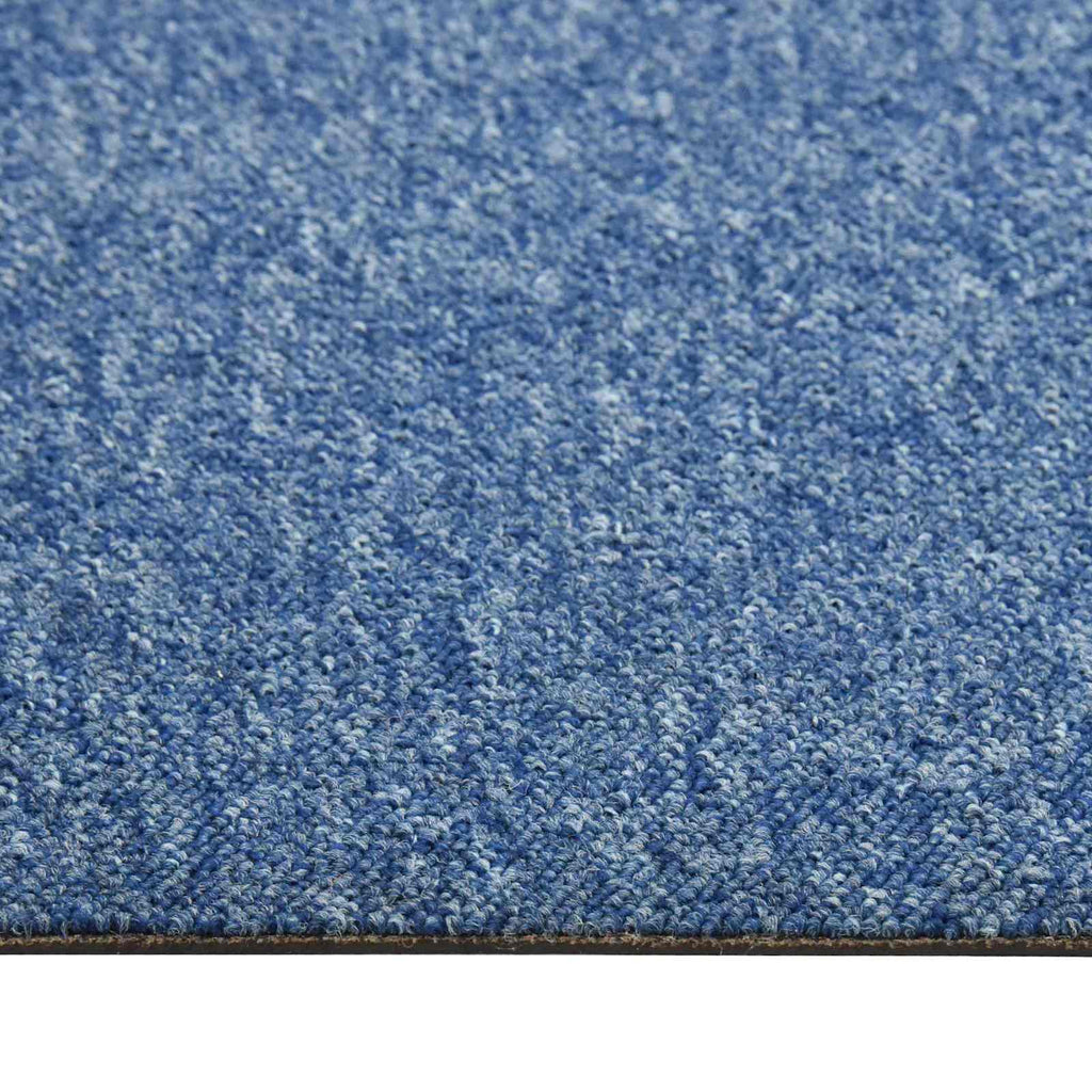 vidaXL Dywan 20 pcs Niebieski 50 x 50 cm 100% polipropylen