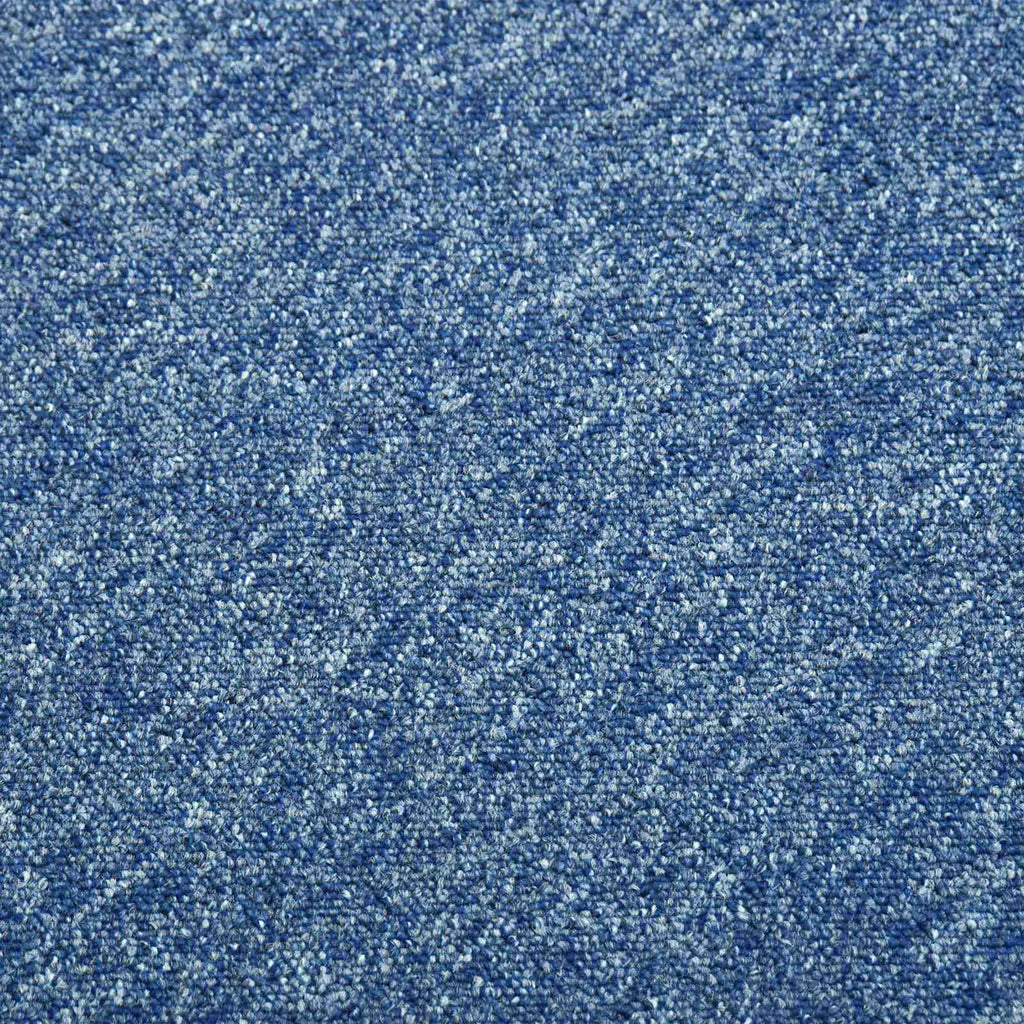 vidaXL Dywan 20 pcs Niebieski 50 x 50 cm 100% polipropylen
