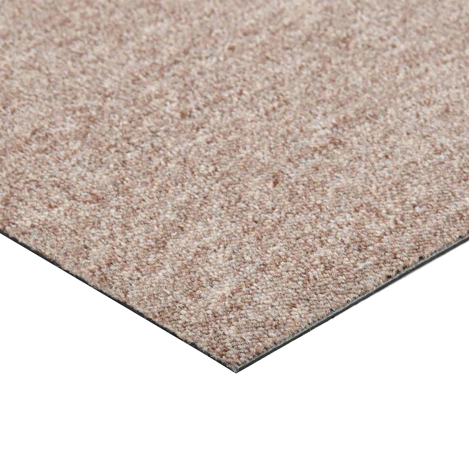 vidaXL Dywan 20 pcs Beżowy 50 x 50 cm 100% polipropylen