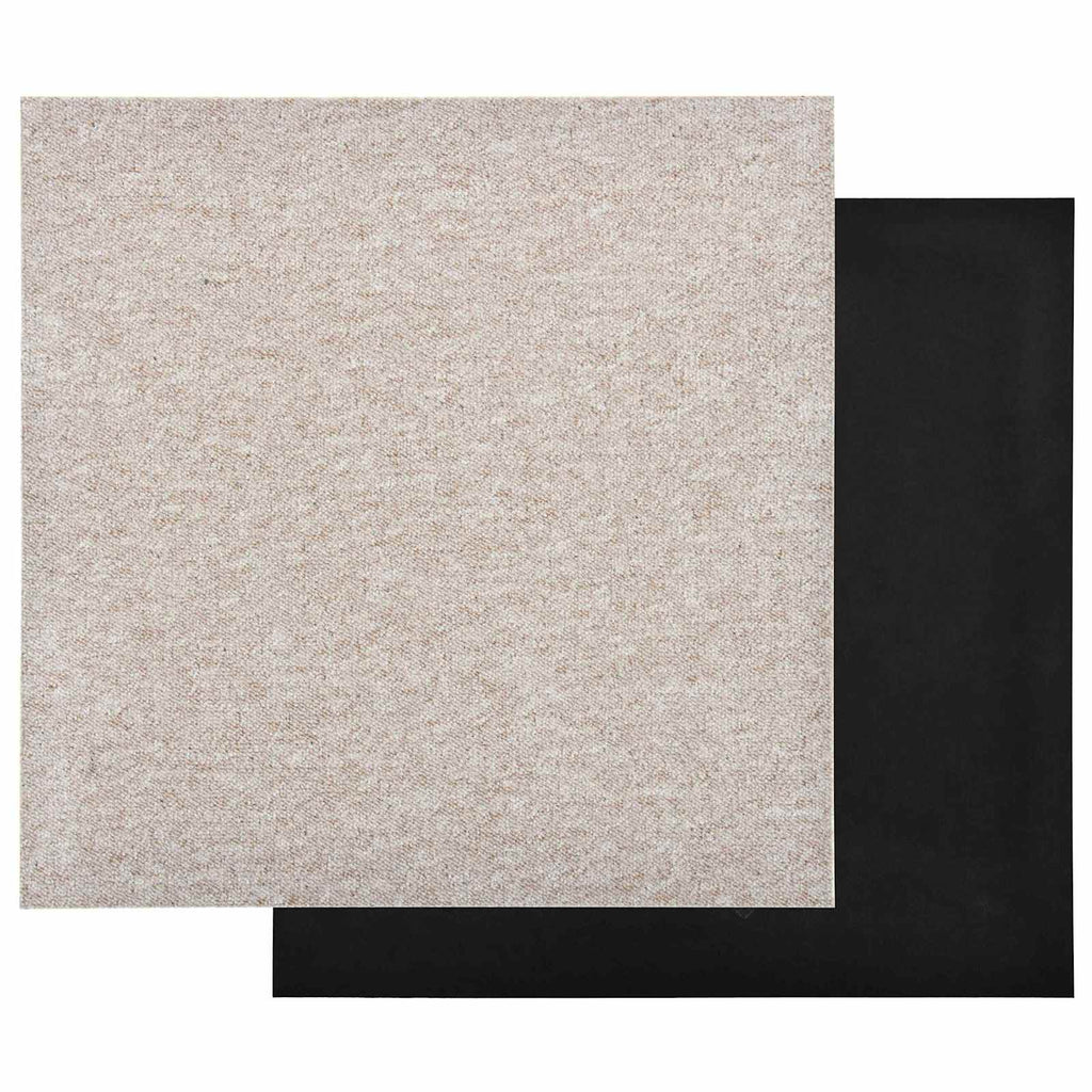 vidaXL Dywan 20 pcs Jasny beż 50 x 50 cm 100% polipropylen