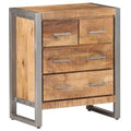 vidaXL Szafka, 60x35x70 cm, surowe drewno mango