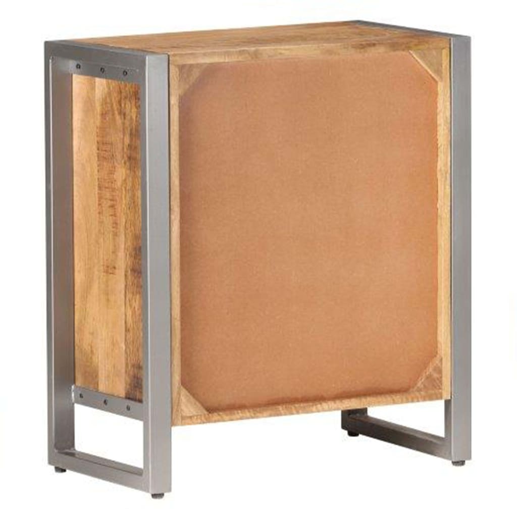 vidaXL Szafka, 60x35x70 cm, surowe drewno mango