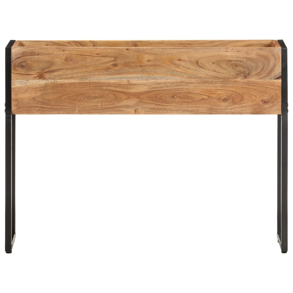 vidaXL Donica, 90x20x68 cm, lite drewno akacjowe